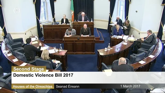 Domestic Violence Bill 2017 Second Stage
