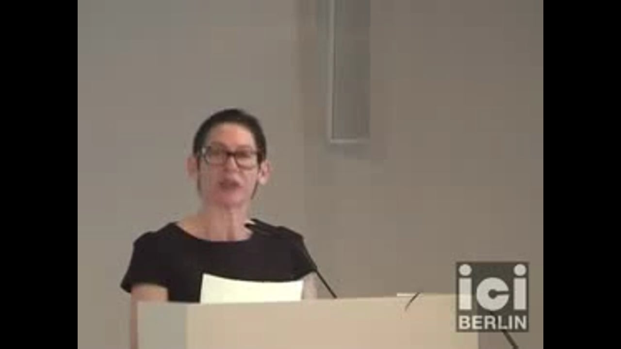 Talk by Penelope Lisa Deutscher (Part II)