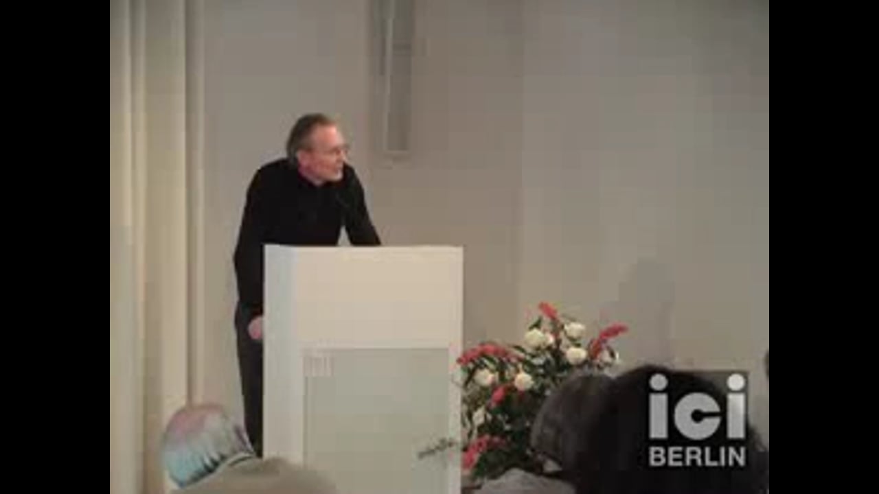 Discussion with Christoph Menke, part 2