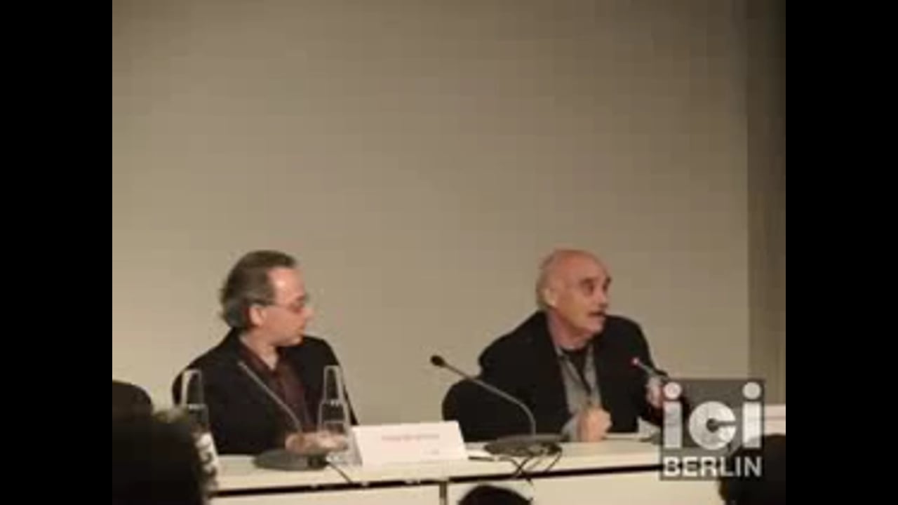 Discussion, part 1