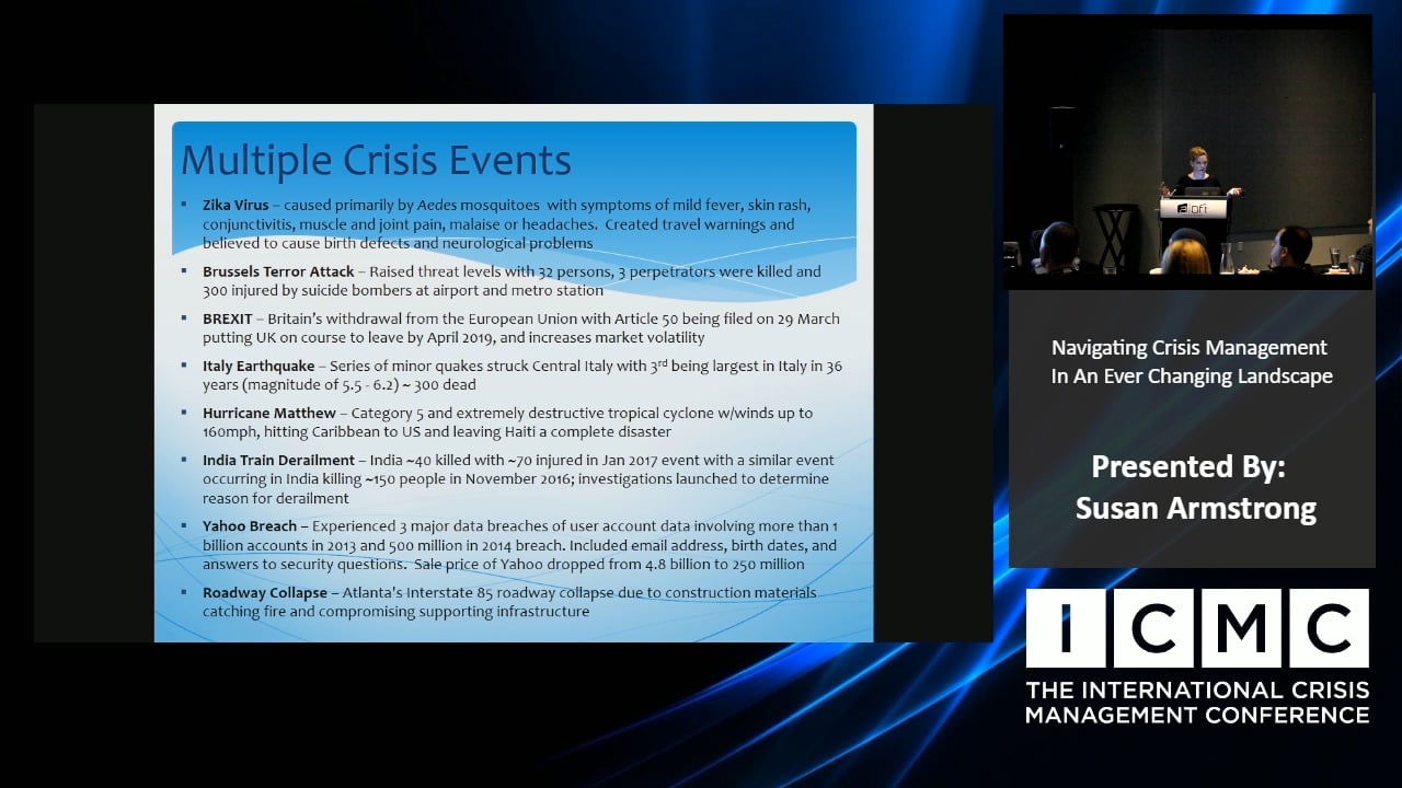 Navigating Crisis Management In An Ever Changing Landscape