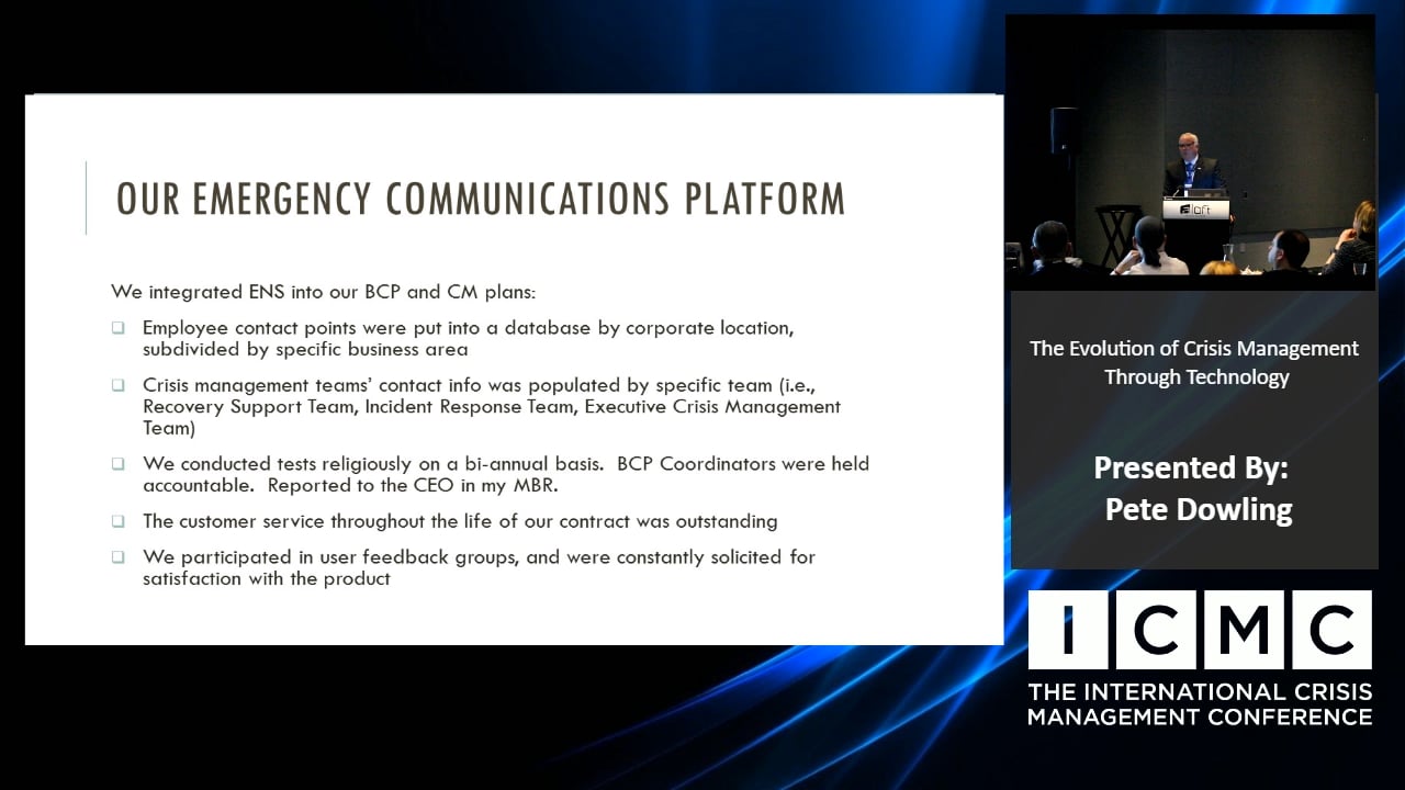The Evolution of Crisis Management Through Technology