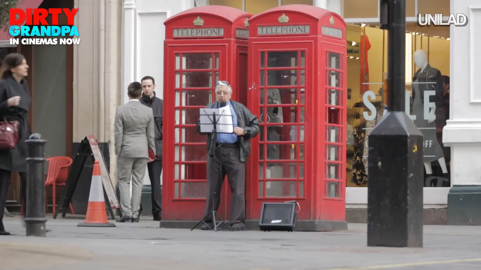 'Dirty Grandpa' - Old man does Stormzy 'Shut up'