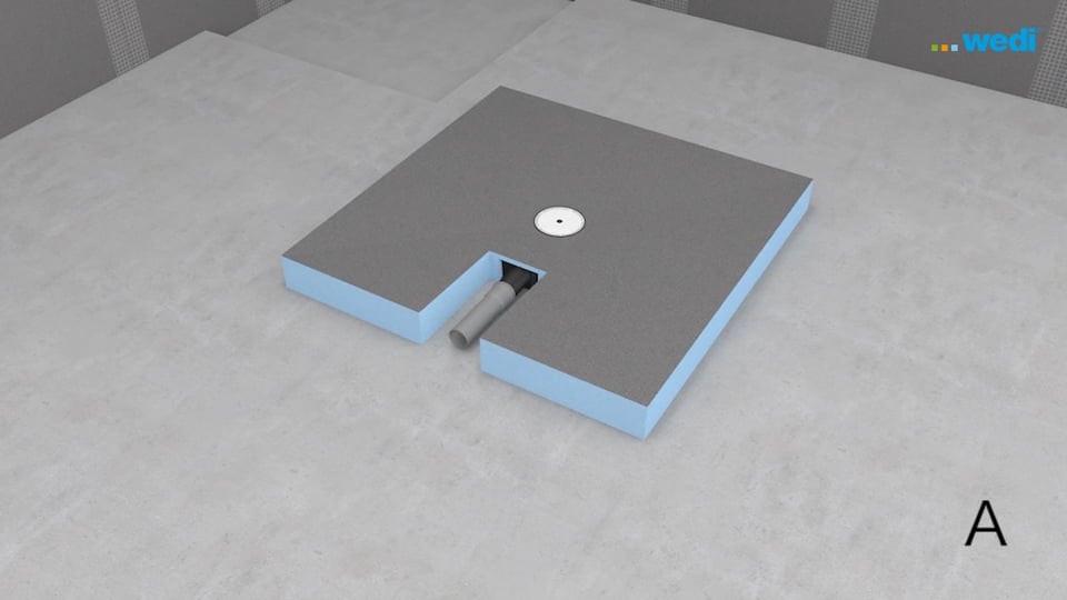wedi | NL - Training: Normconforme inloopdouche Fundo Integro inbouwen ...