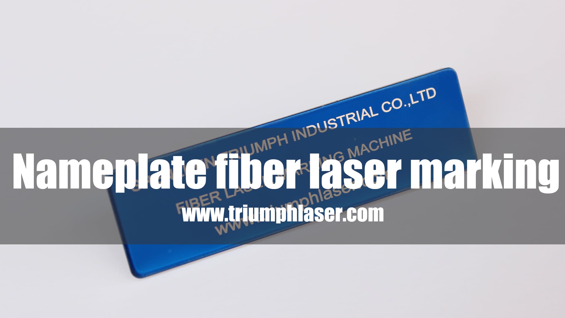 Stainless steel name plate fiber laser marking machine, metal name tag engraving machine on Vimeo