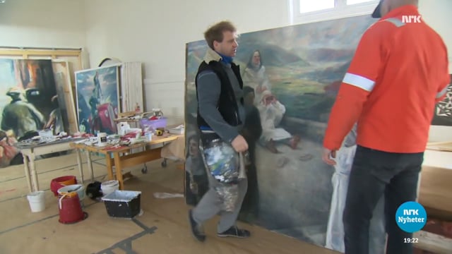 Vebjørn Sand på Lørdagsrevyen 15.04.2017