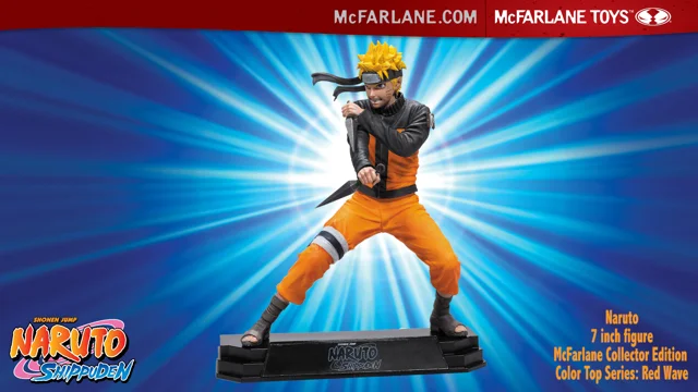 McFarlane Toys Naruto Action Figure, Multi