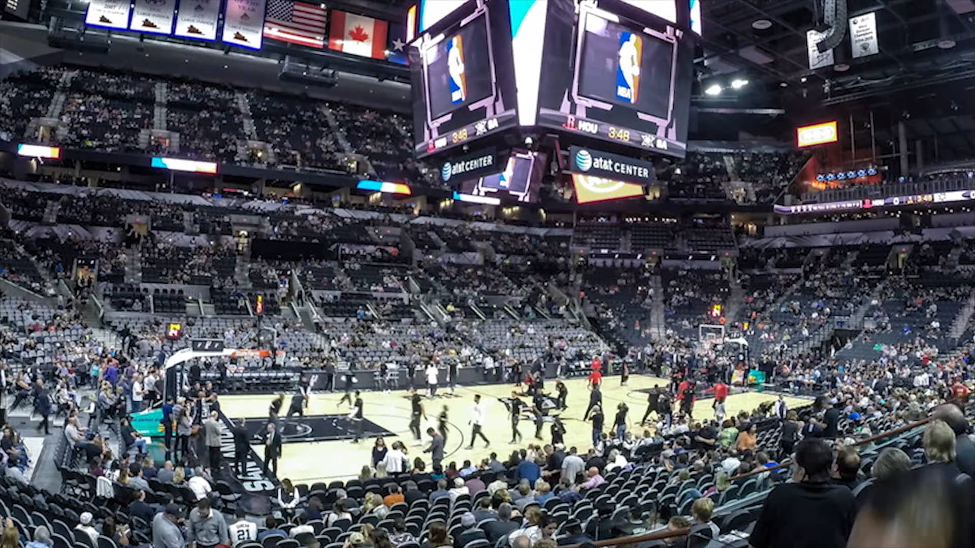 Spurs' JumboTron on Vimeo