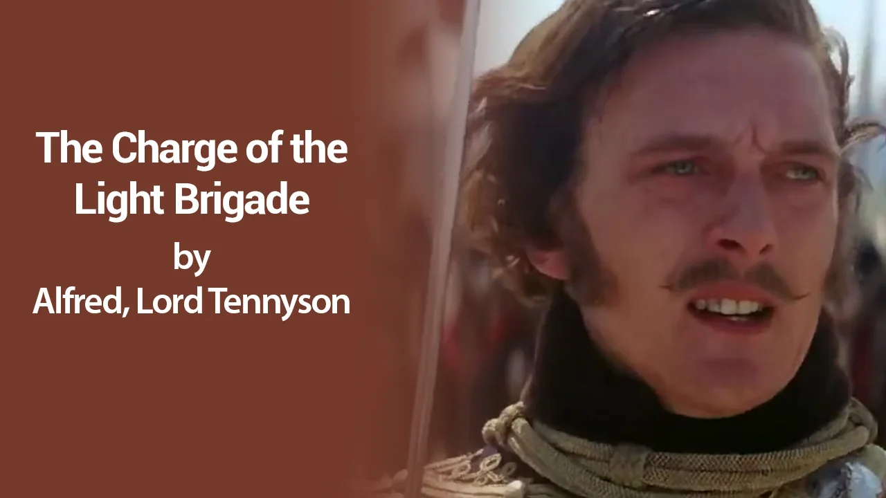 Poem: Charge of the Light Brigade on Vimeo