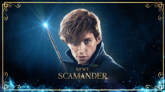 Fantastic Beasts - Newt Scamander Character Card