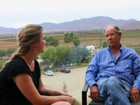 wine article Mexican wine history  future with Monte Xanic founder Hans Backoff