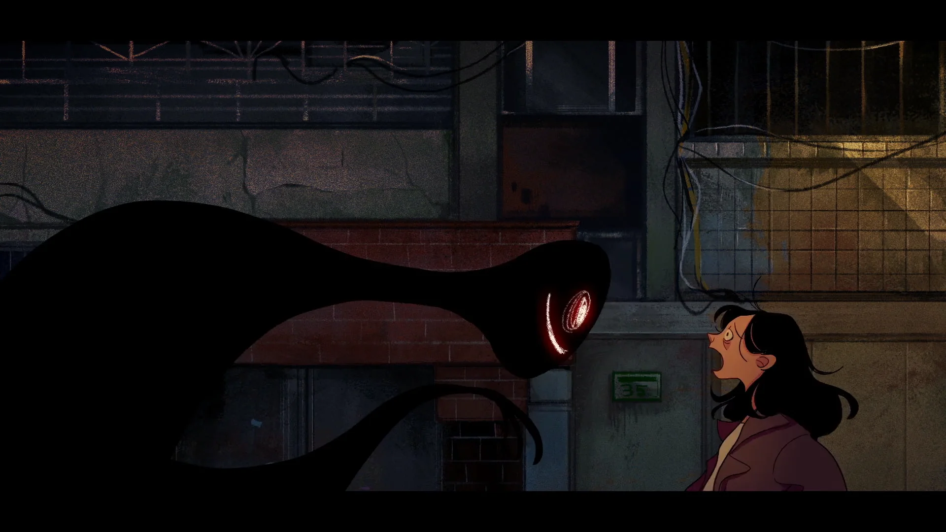 Shadow animation. Crystal's Shadow фильм 2019. In-Shadow animated short film Cover.