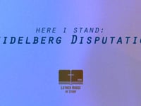 Heidelberg Disputation