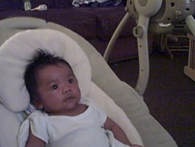 Riley going crazy over his Yo Gabba Gabba