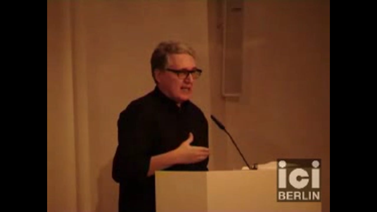 Lecture (Part I)