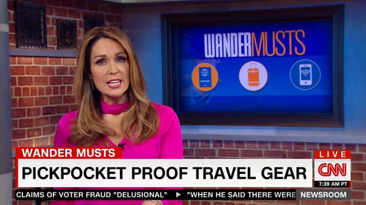 CNN Features Pick-Pocket Proof ® Travel Clothing on Vimeo