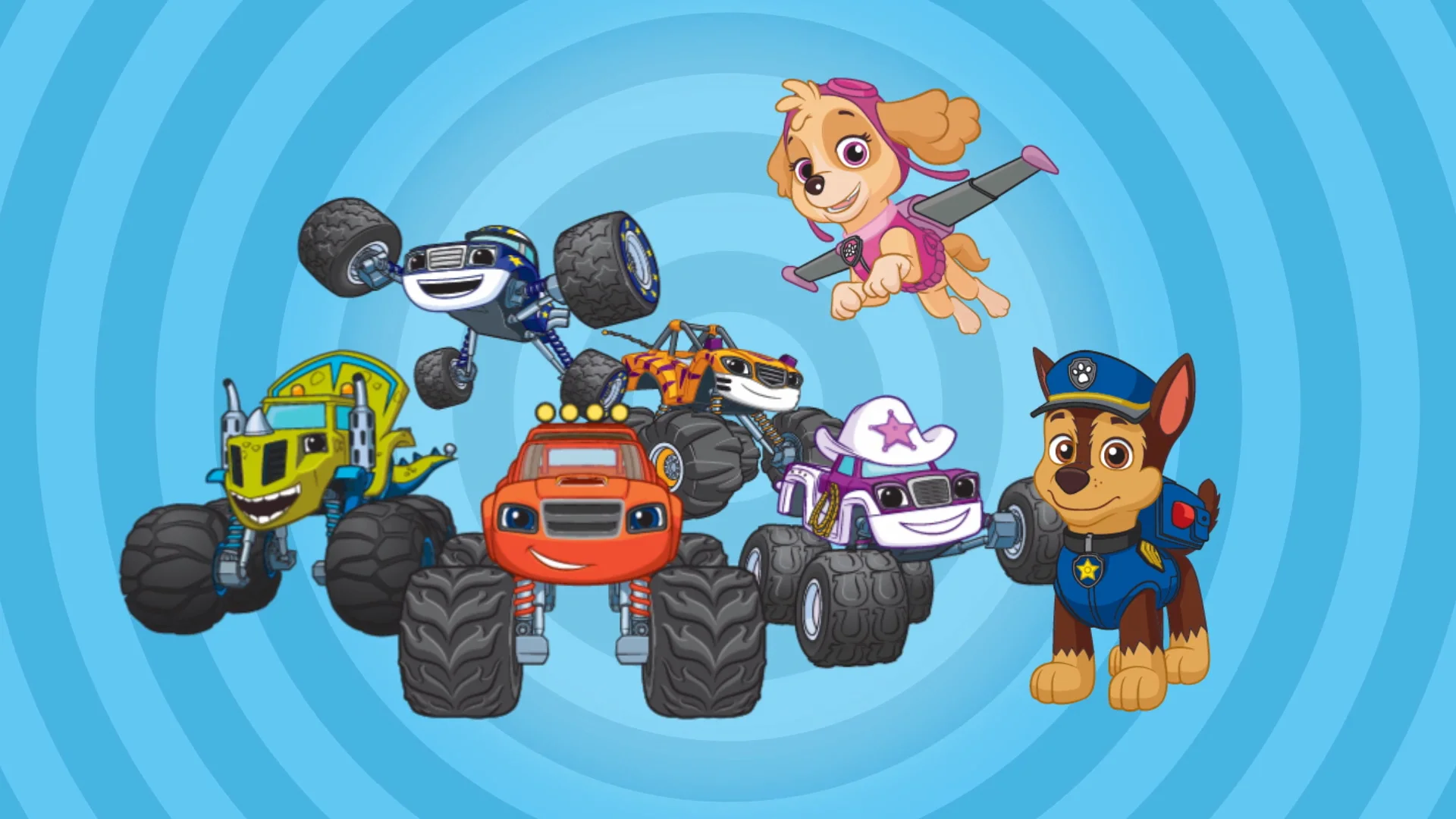 The Fast & The Furriest - Nick Jr Mix Up's