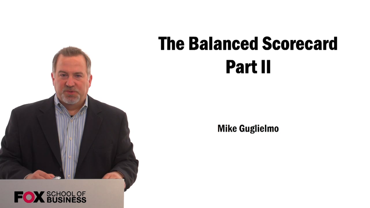 The Balance Scorecard Part 2