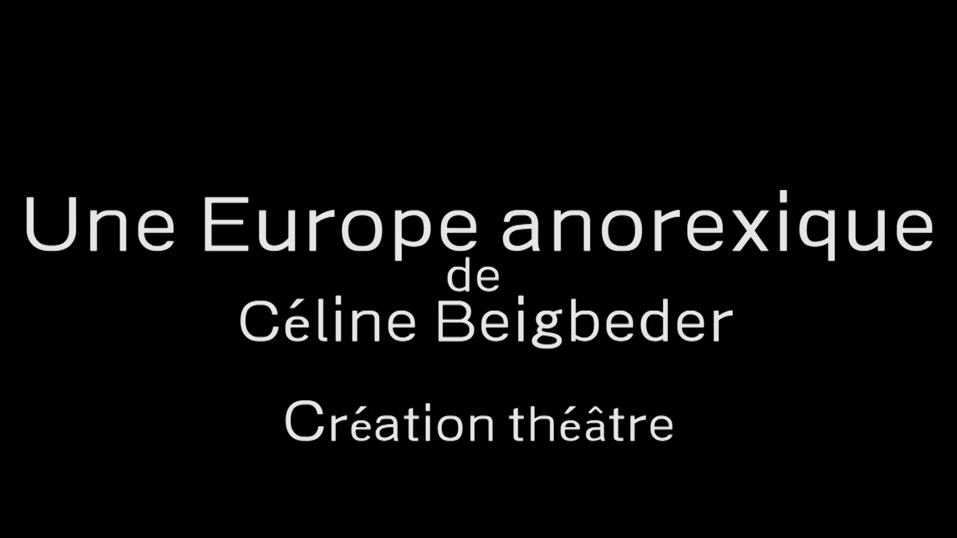 Une Europe anorexique