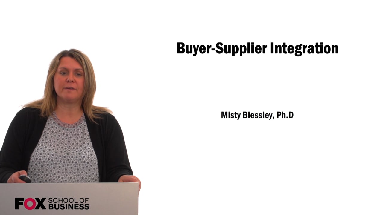 Buyer-Supplier Integration