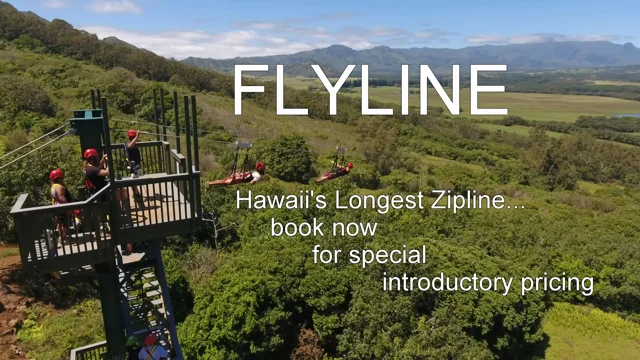 The FlyLine — Longest Zipline in Kauai