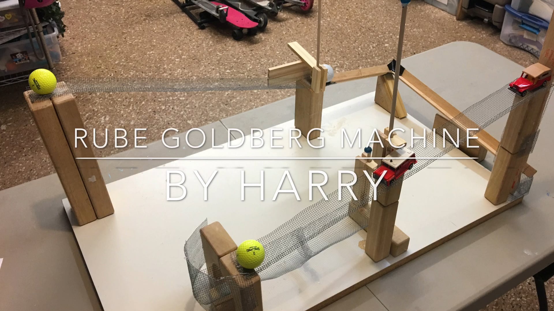 Rube Goldberg transfers of energy period 1 science on Vimeo