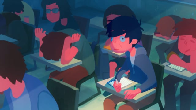 afternoon class - best award winning 2d animation short film by seoro oh