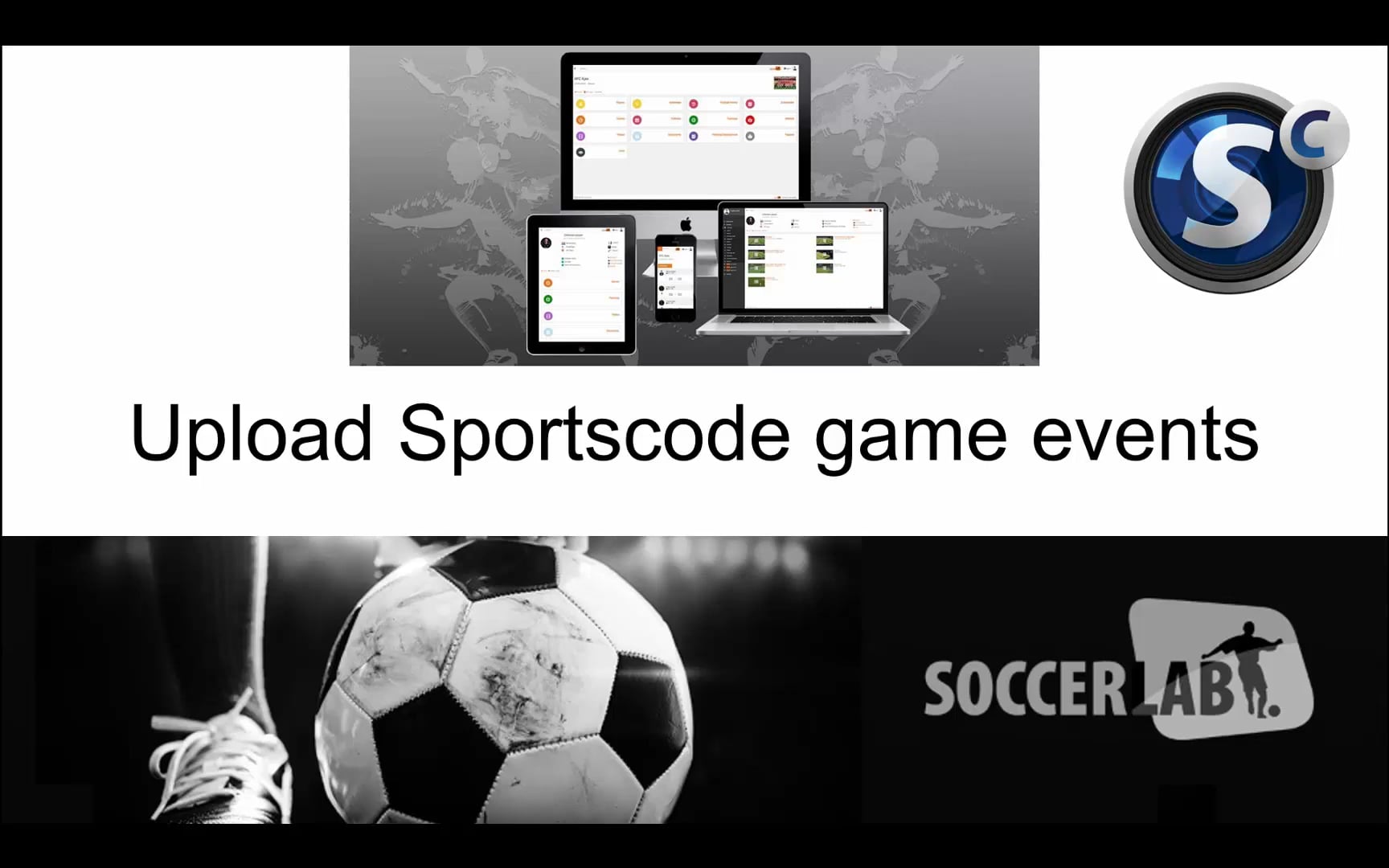 Sportscode; Add Sportscode events to a game on Vimeo