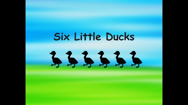 Six Little Ducks - beat buddies