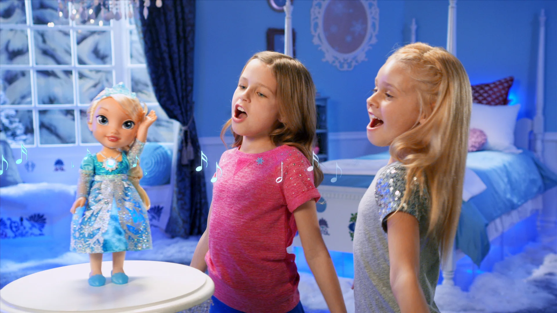 Disney frozen snow glow elsa and anna exclusive hot sale dolls