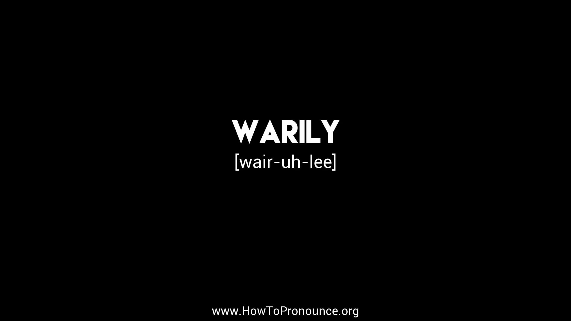 how-to-pronounce-warily-on-vimeo