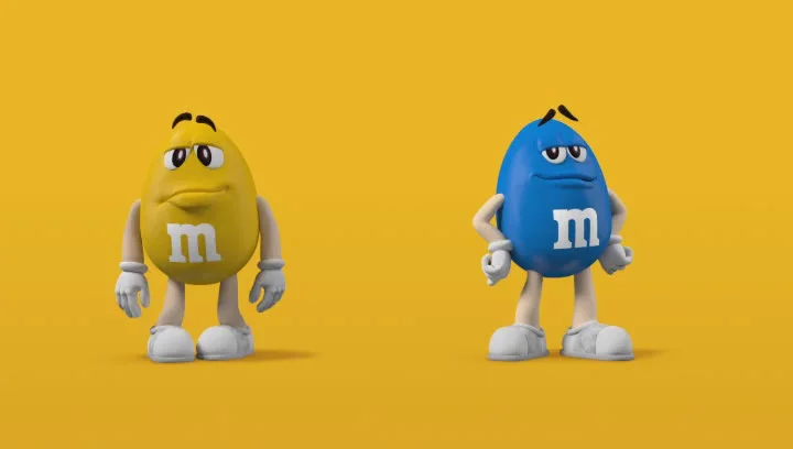 Yellow M&M