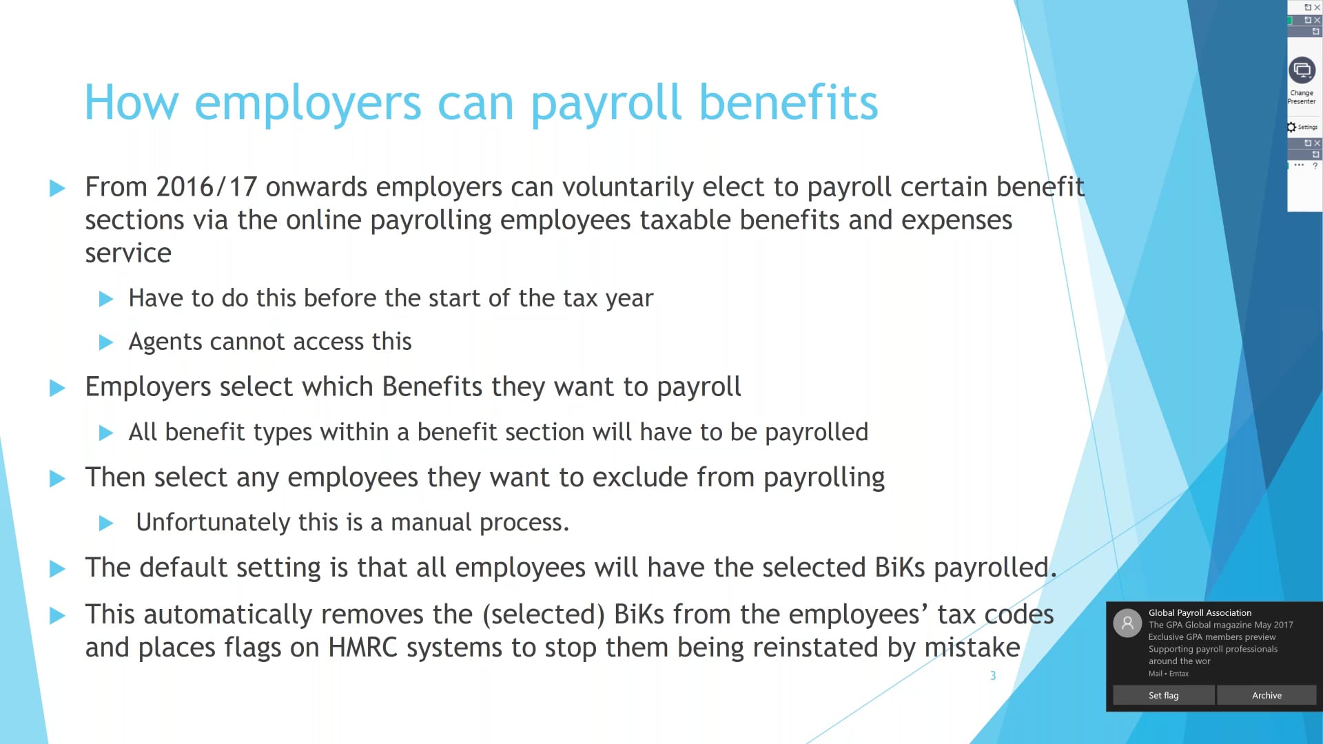 Payrolling Of Benefits - What Do You Need To Know? On Vimeo