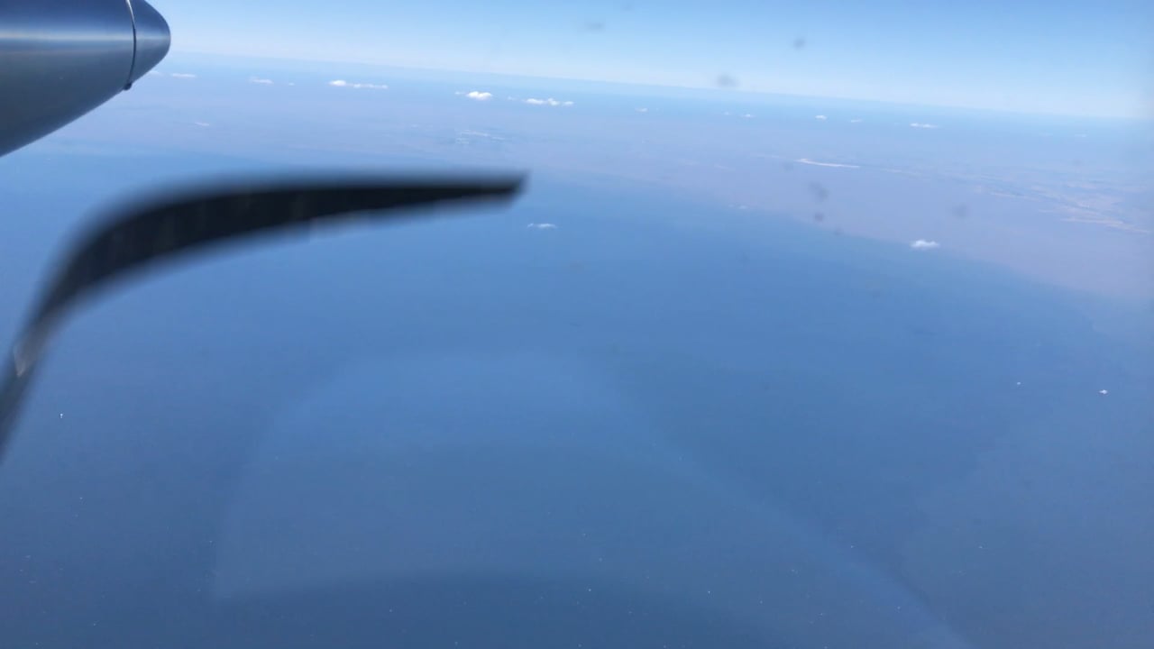 Video of front from plane