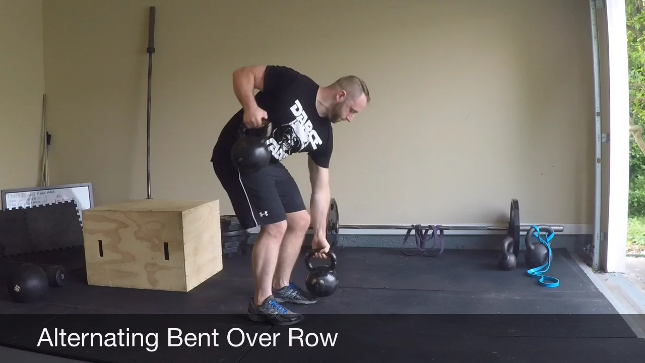 Alt Bent Over Row on Vimeo