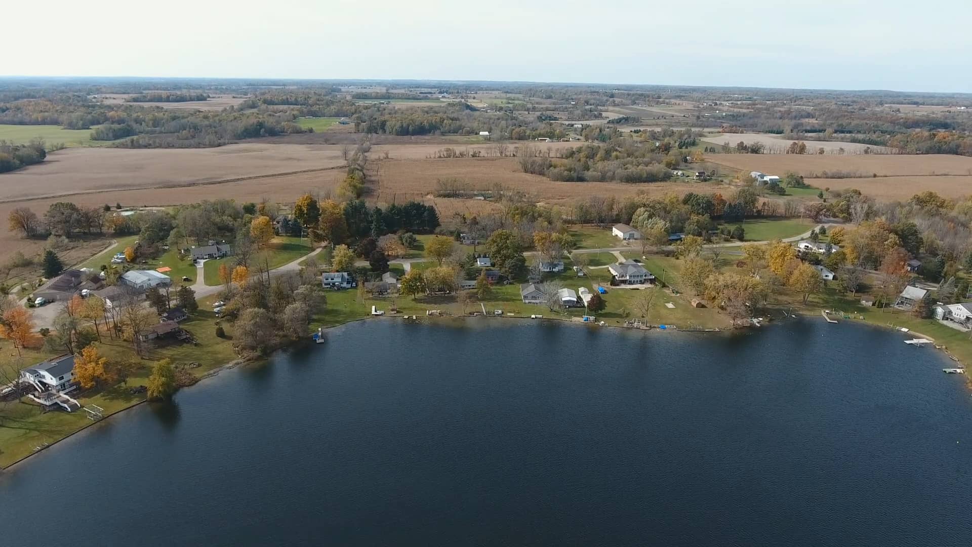 Bird Lake Flyover Hillsdale County Michigan All Sports Lake on Vimeo