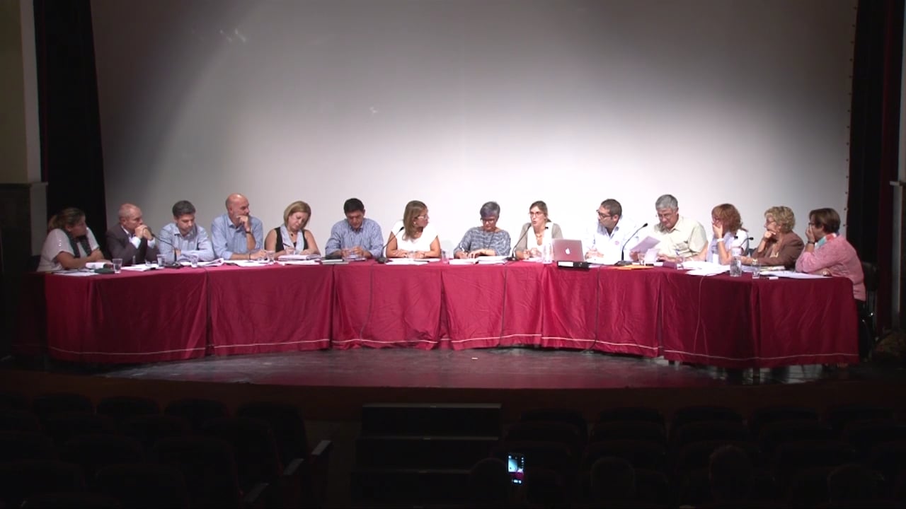 Ple municipal 24 de setembre de 2015 - punt 5 i 6