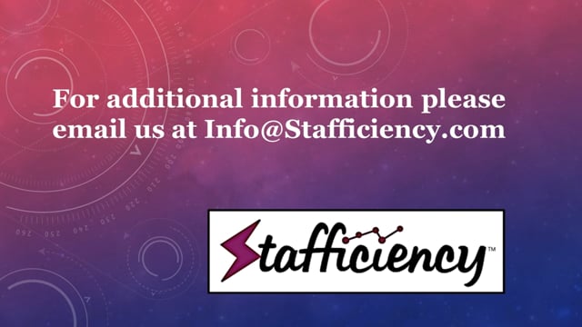 Stafficiency App Demo