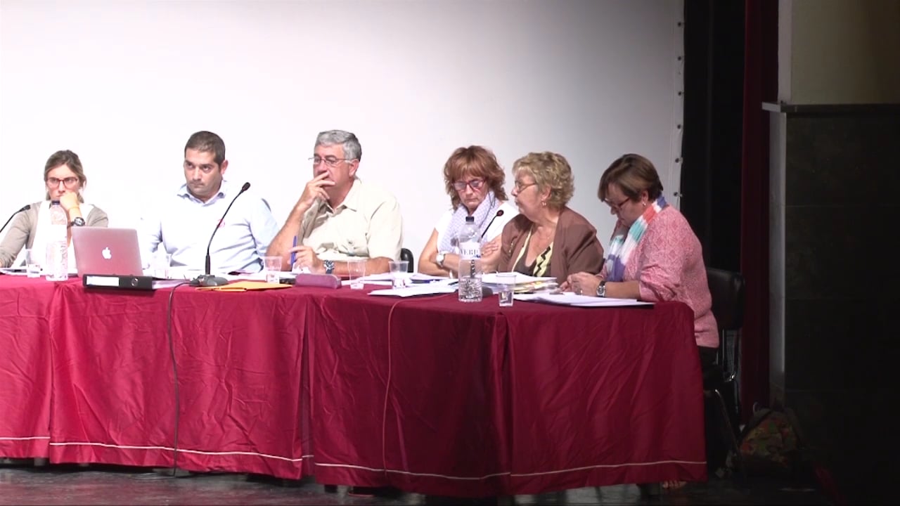Ple municipal 24 de setembre de 2015 - punt7