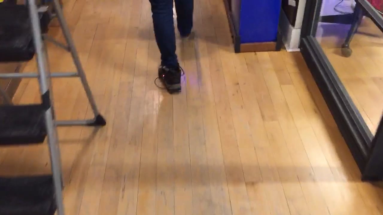 Projector shoes on Vimeo