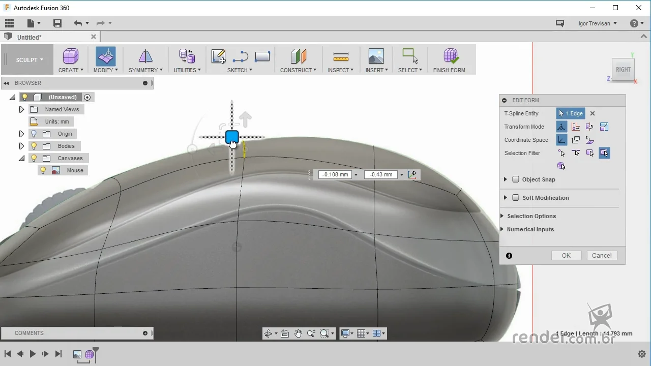 Curso Fusion 360 Modelamento Avançado