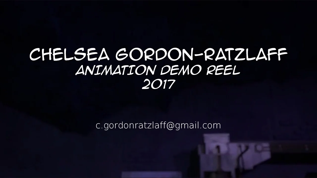 Chelsea Gordon-Ratzlaff - Character Animation Reel 2017 on Vimeo