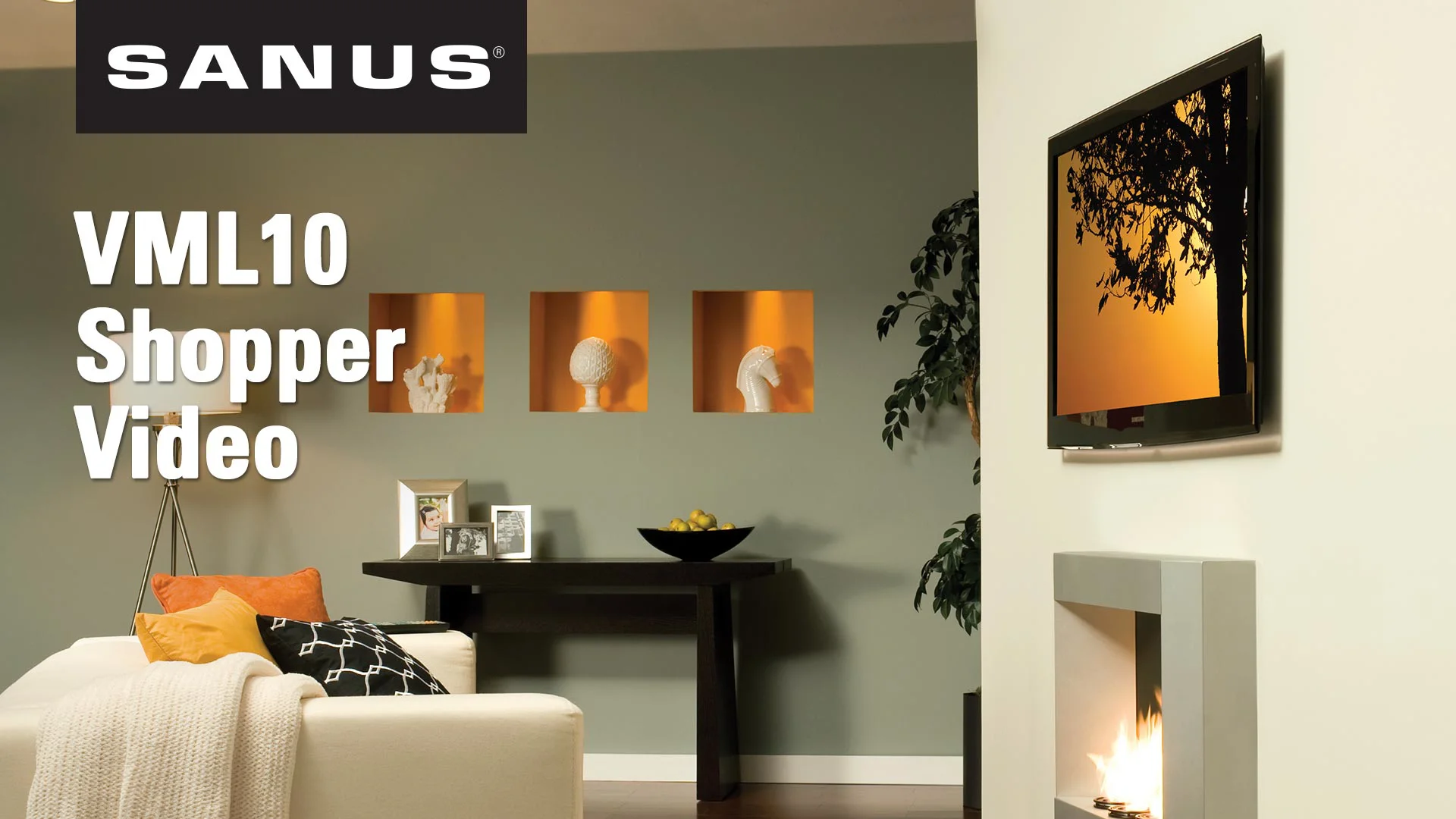 SANUS VML10 | Fixed-Position Wall Mounts | TV Mounts and