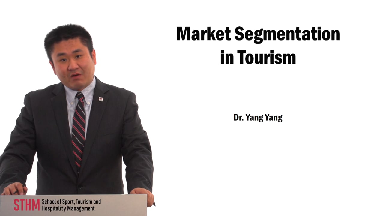 Market Segmentation in Tourism