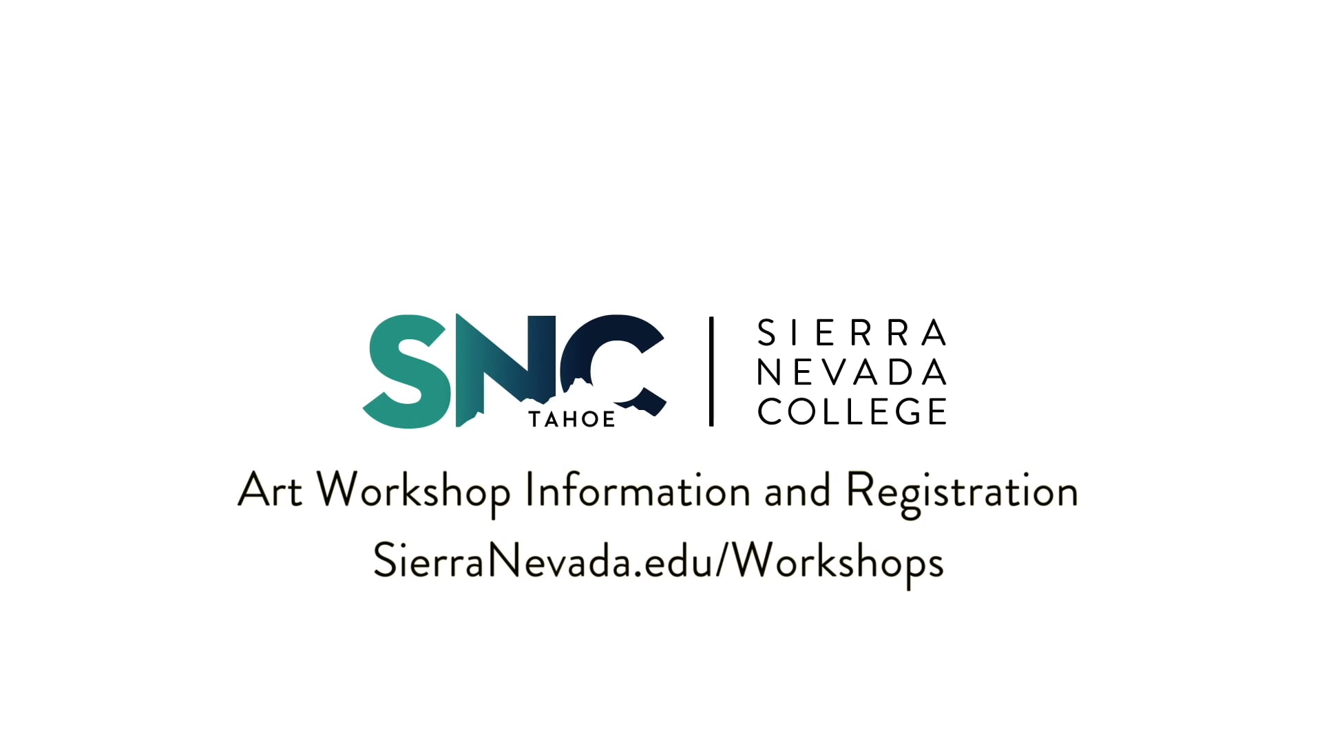 SNC: Visit the Summer Art Workshops