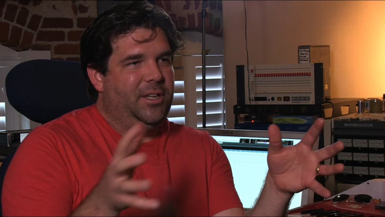 Working with the mixers.