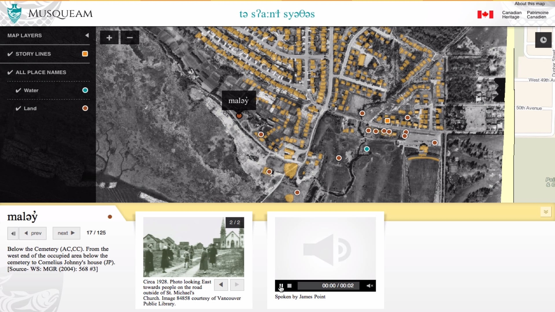 Musqueam Language Map on Vimeo