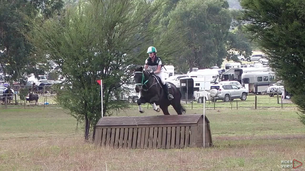 Madeleine Rodwell riding CRAFTY KEL 47 Grade 2 PCAV State Championships and Inter Zone Teams Horse Trials 2017