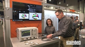 Samtec 12G SDI Signal Processing/Transmission Demonstration NAB 2017