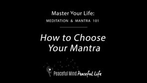 How To Choose Your Mantra